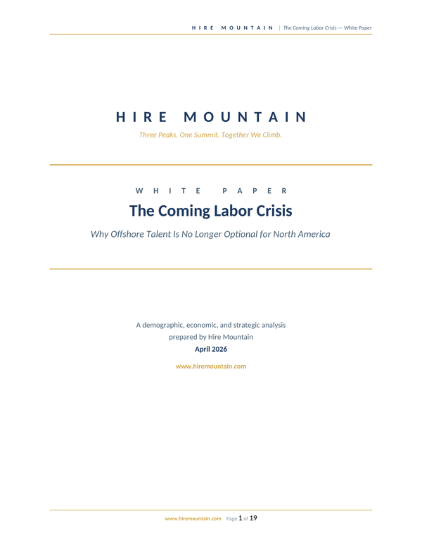 The Coming Labor Crisis — White Paper Cover
